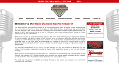 Desktop Screenshot of blackdiamondsports.net
